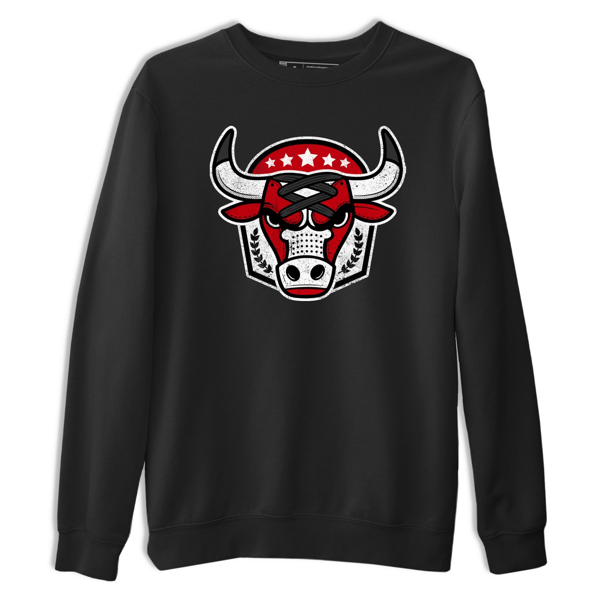 Best Sneakerfit graphic tee – Sneaker Tees To Match Air Jordan 1 Low Chicago Sneakers – Bull Emblem Tee Black 2