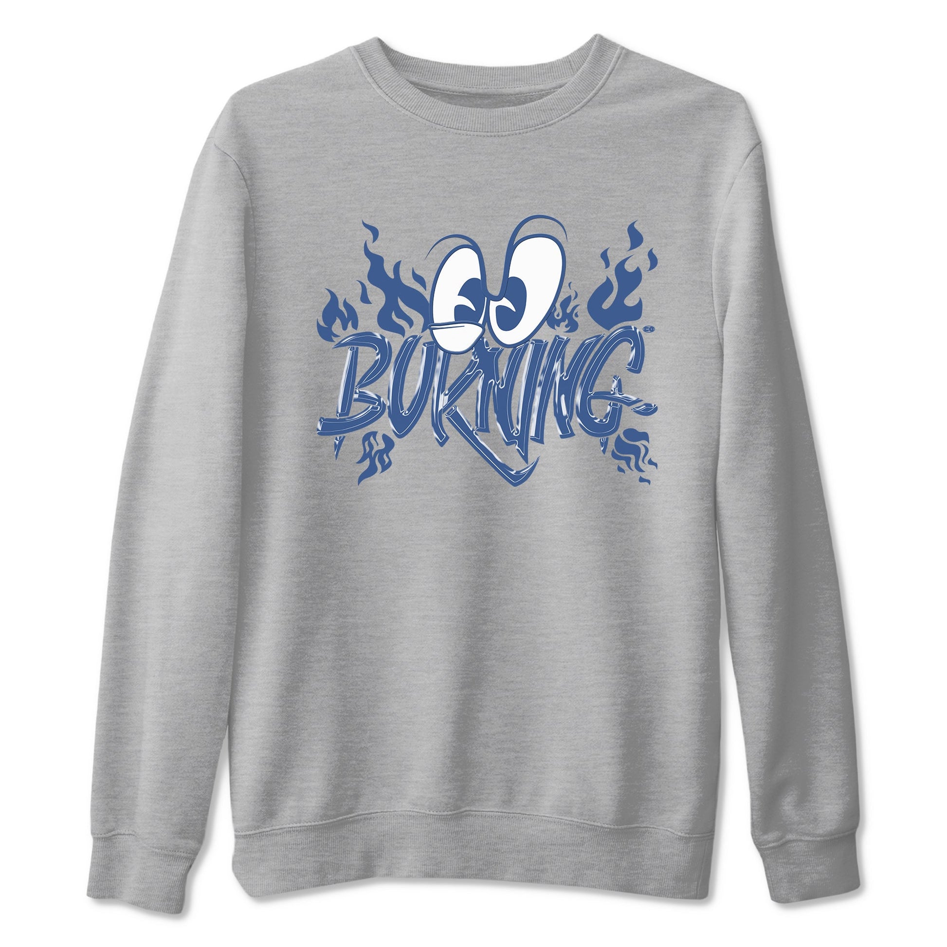 11s Diffused Blue shirts to match jordans Burning sneaker match tees Air Jordan 11 Diffused Blue SNRT Sneaker Release Tees unisex cotton Heather Grey 2 crew neck shirts