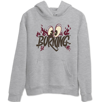 3s A Ma Maniere x Burgundy Crush shirts to match jordans Burning sneaker match tees A Ma Maniere x Air Jordan 3 Burgundy Crush Sneaker Release Tees unisex cotton Heather Grey 2 crew neck shirts