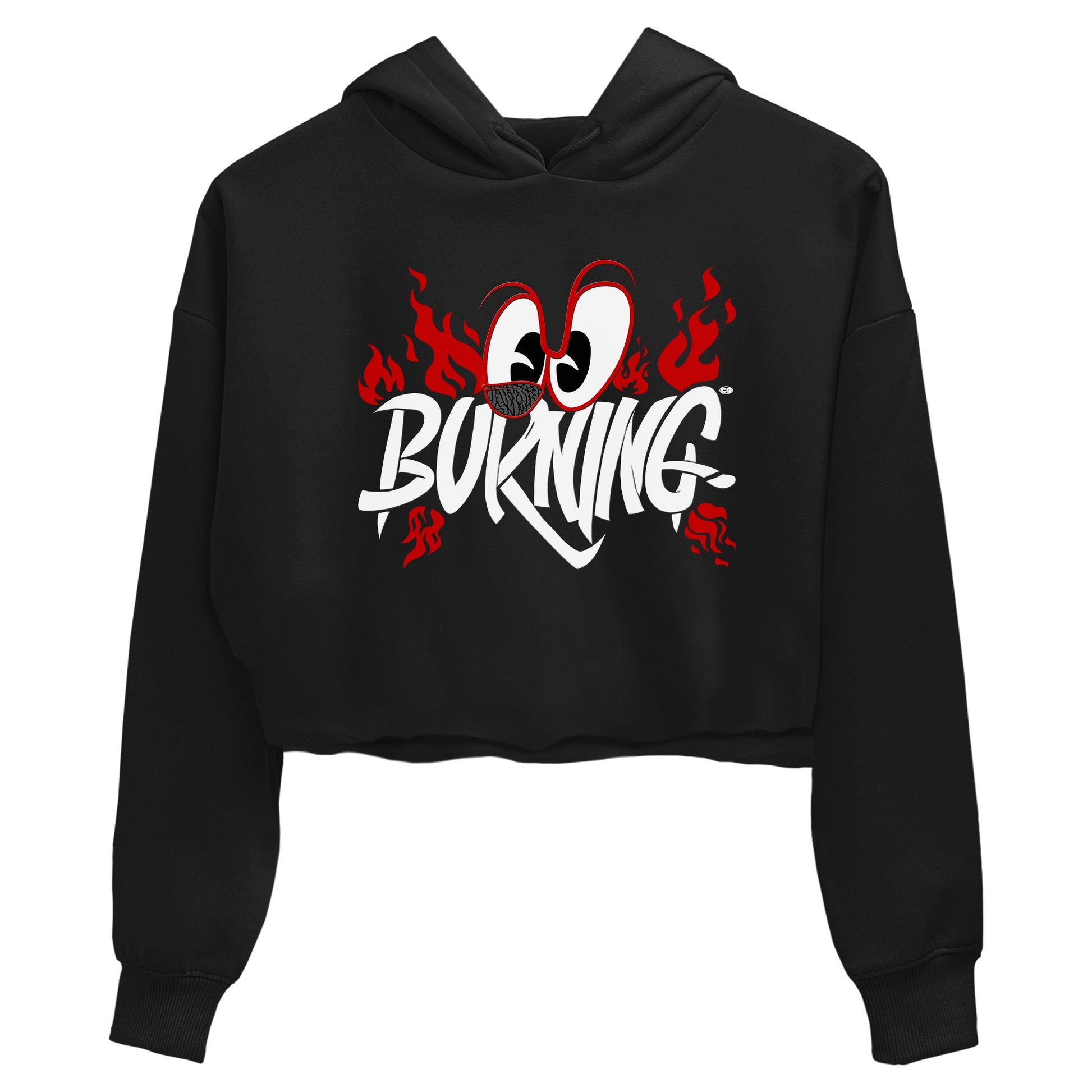 3s Cement Grey shirts to match jordans Burning sneaker match tees Air Jordan 3 Cement Grey match shoes to clothes SNRT Sneaker Tees unisex cotton Black 2 crop tee