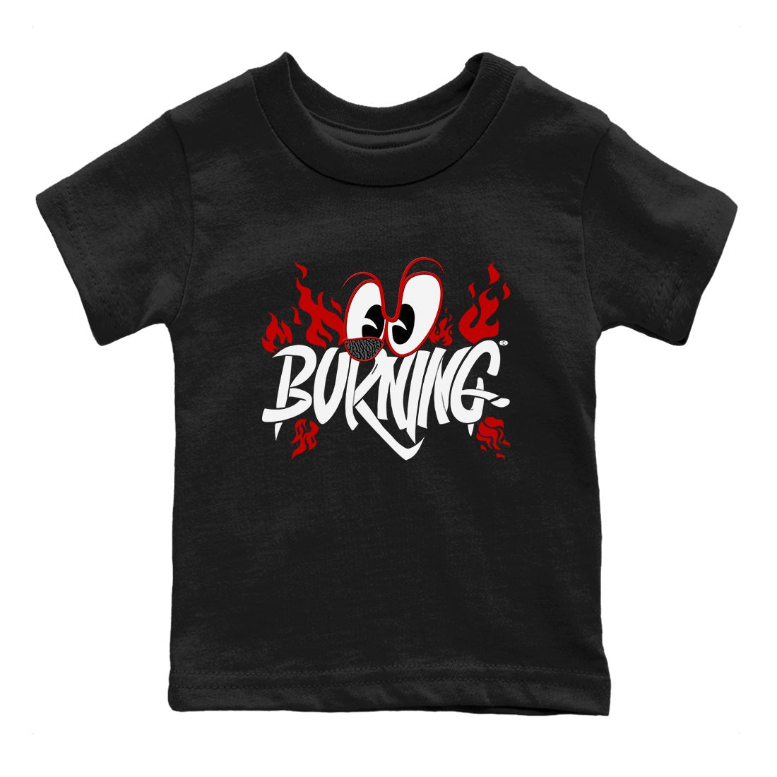 3s Cement Grey shirts to match jordans Burning sneaker match tees Air Jordan 3 Cement Grey match shoes to clothes SNRT Sneaker Tees Youth Baby Black 2 tee
