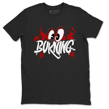 3s Cement Grey shirts to match jordans Burning sneaker match tees Air Jordan 3 Cement Grey match shoes to clothes SNRT Sneaker Tees unisex cotton Black 2 shirts