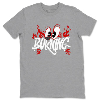 3s Cement Grey shirts to match jordans Burning sneaker match tees Air Jordan 3 Cement Grey match shoes to clothes SNRT Sneaker Tees unisex cotton Heather Grey 2 shirts
