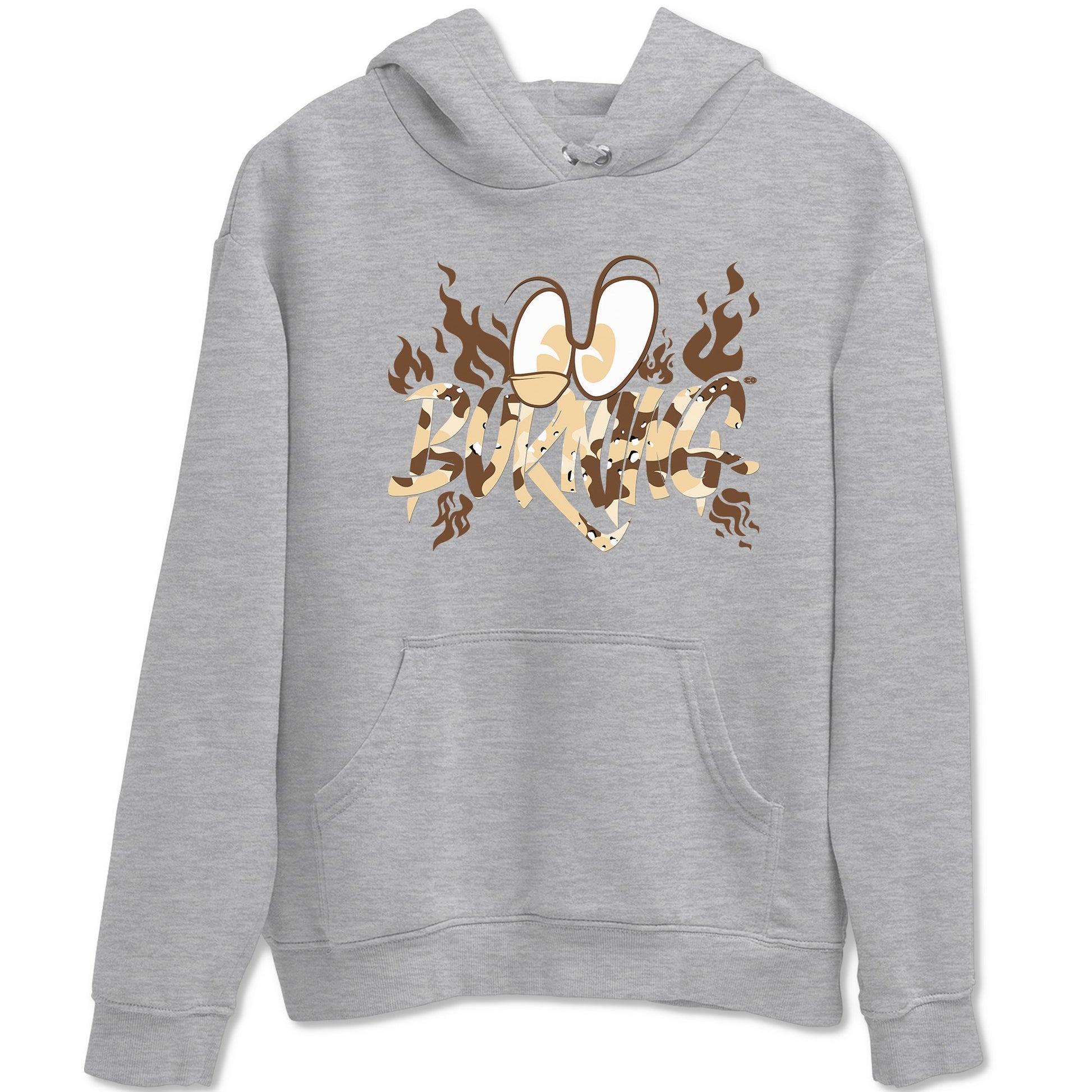 3s Desert Camo shirts to match jordans Burning sneaker match tees Air Jordan 3 Desert Camo SNRT Sneaker Tees streetwear brand Heather Grey 2 unisex cotton tee