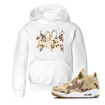 3s Desert Camo shirts to match jordans Burning sneaker match tees Air Jordan 3 Desert Camo SNRT Sneaker Tees streetwear brand Baby and Youth White 1 cotton tee
