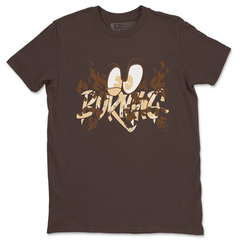3s Desert Camo shirts to match jordans Burning sneaker match tees Air Jordan 3 Desert Camo SNRT Sneaker Tees streetwear brand Dark Chocolate 2 unisex cotton tee