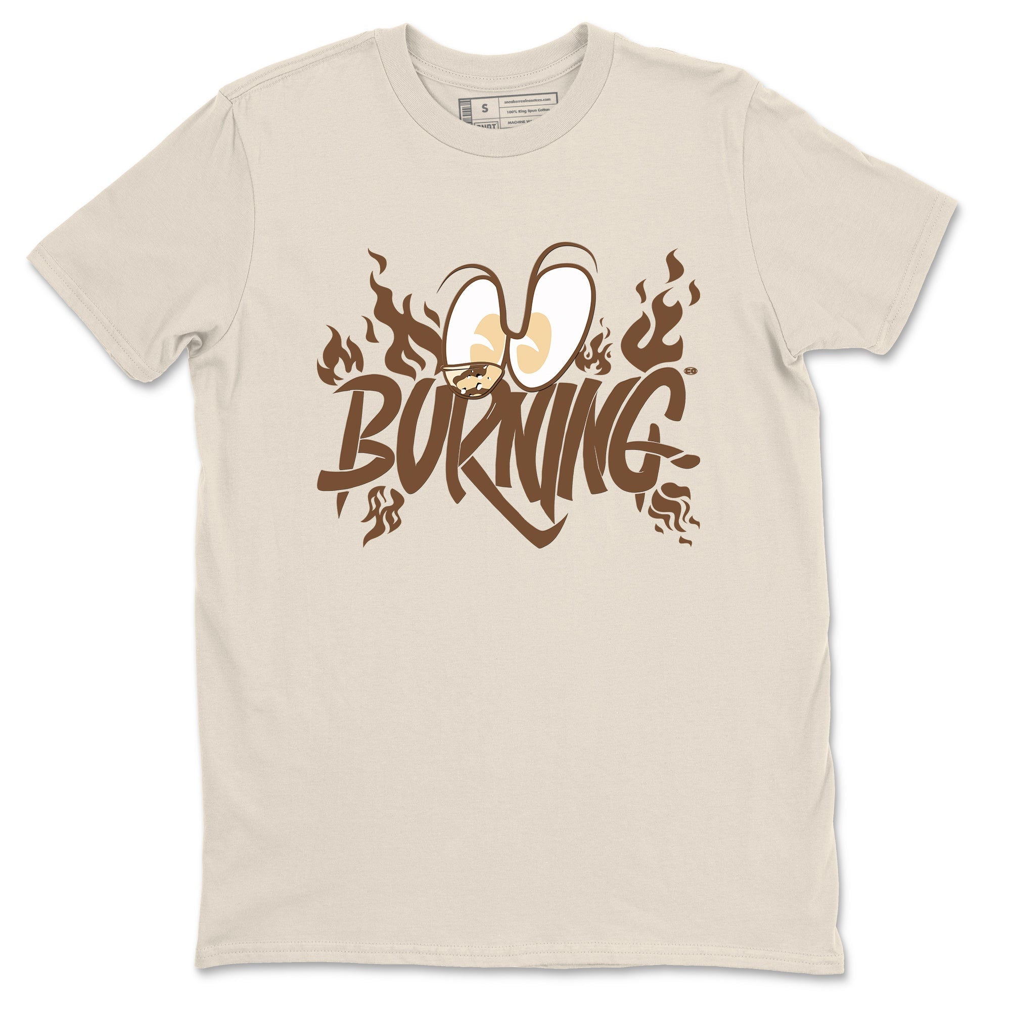 3s Desert Camo shirts to match jordans Burning sneaker match tees Air Jordan 3 Desert Camo SNRT Sneaker Tees streetwear brand Natural 2 unisex cotton tee
