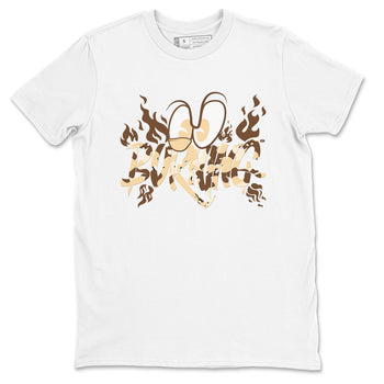3s Desert Camo shirts to match jordans Burning sneaker match tees Air Jordan 3 Desert Camo SNRT Sneaker Tees streetwear brand White 2 unisex cotton tee