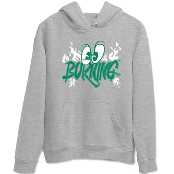 4s Oxidized Green shirts to match jordans Burning sneaker match tees Air Jordan 4 Oxidized Green SNRT Sneaker Tees streetwear brand Heather Grey 2 unisex cotton tee