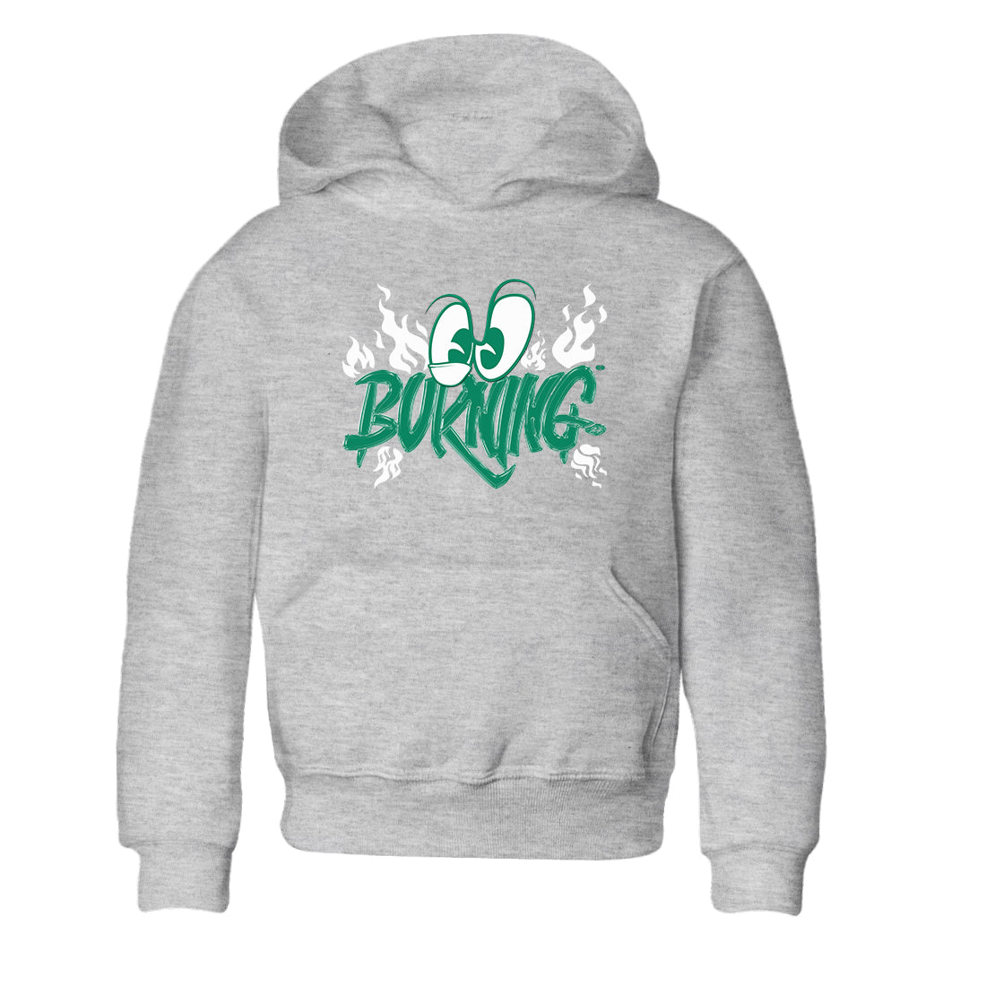 4s Oxidized Green shirts to match jordans Burning sneaker match tees Air Jordan 4 Oxidized Green SNRT Sneaker Tees streetwear brand Baby and Youth Heather Grey 2 cotton tee