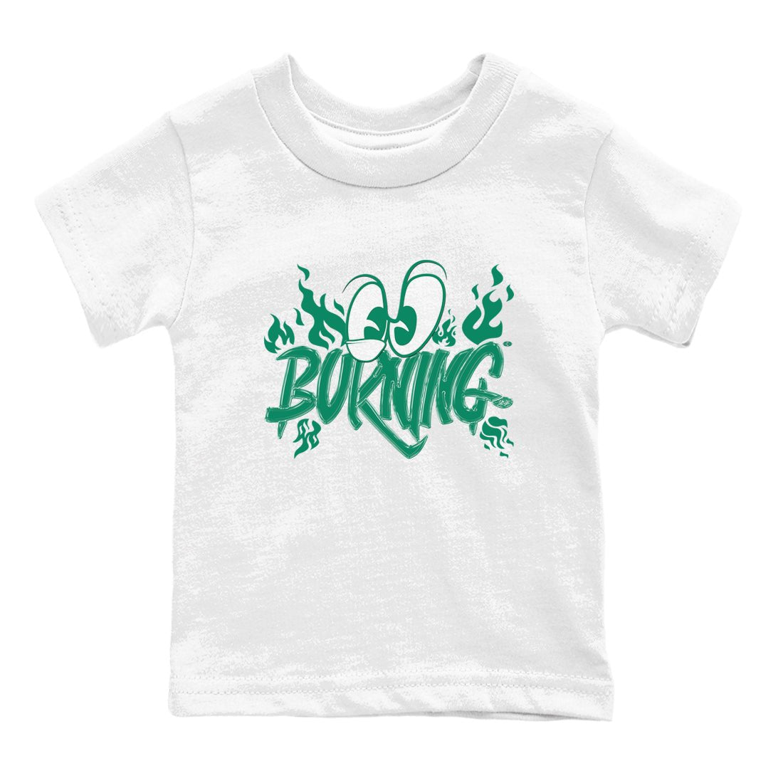 4s Oxidized Green shirts to match jordans Burning sneaker match tees Air Jordan 4 Oxidized Green SNRT Sneaker Tees streetwear brand Baby and Youth White 2 cotton tee
