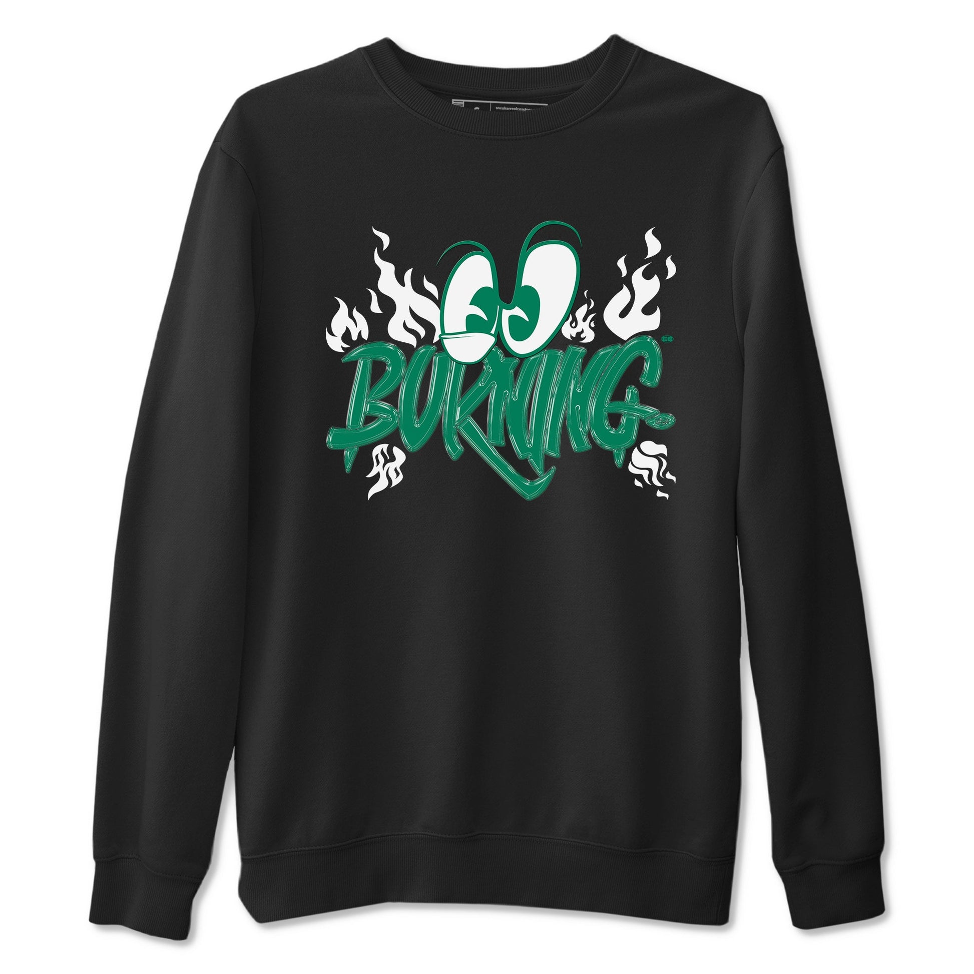 4s Oxidized Green shirts to match jordans Burning sneaker match tees Air Jordan 4 Oxidized Green SNRT Sneaker Tees streetwear brand Black 2 unisex cotton tee