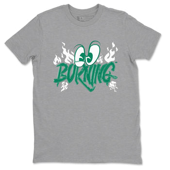 4s Oxidized Green shirts to match jordans Burning sneaker match tees Air Jordan 4 Oxidized Green SNRT Sneaker Tees streetwear brand Heather Grey 2 unisex cotton tee