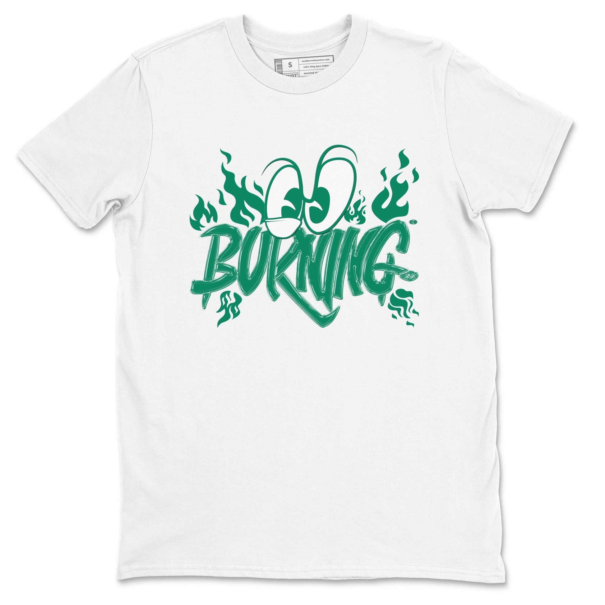 4s Oxidized Green shirts to match jordans Burning sneaker match tees Air Jordan 4 Oxidized Green SNRT Sneaker Tees streetwear brand White 2 unisex cotton tee