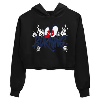 6s White And Midnight Navy shirts to match jordans Burning sneaker match tees Air Jordan 6 White And Midnight Navy SNRT Sneaker Release Tees unisex cotton Black 2 Crop Shirts