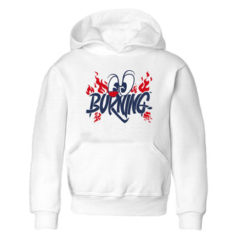 6s White And Midnight Navy shirts to match jordans Burning sneaker match tees Air Jordan 6 White And Midnight Navy SNRT Sneaker Release Tees Youth Baby White 2 crew neck shirts