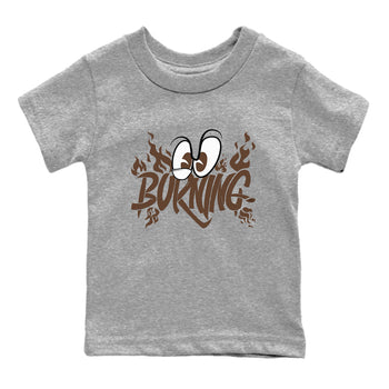 Yeezy Slide Flax shirts to match jordans Burning sneaker match tees Yeezy Slide Flax SNRT Sneaker Tees streetwear brand Baby and Youth Heather Grey 2 cotton tee