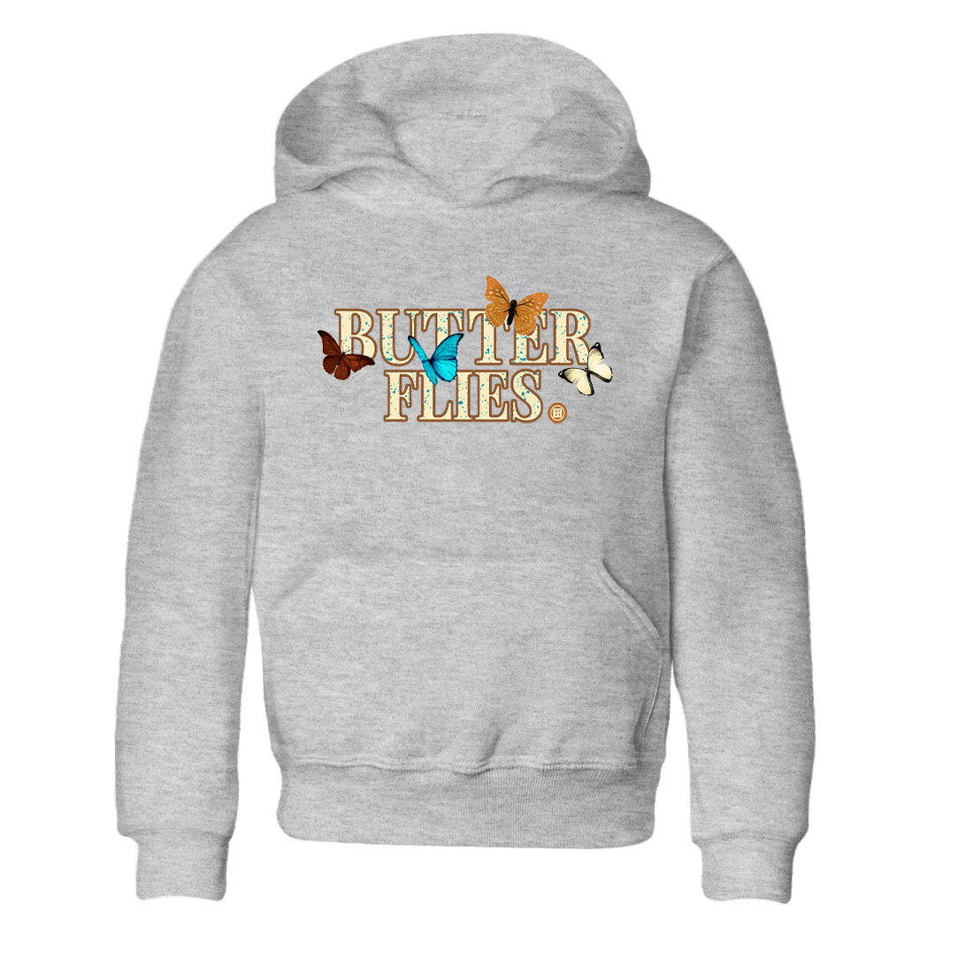 Butterflies Kids Tops - Air Jordan 4 Cacao Wow - SNRT Sneaker Tee