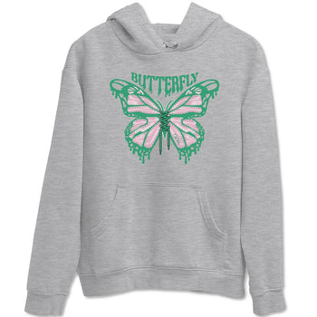 Dunk Low Medium Soft Pink Malachite shirt to match jordans Butterfly sneaker tees Dunk Retro SE Medium Soft Pink Malachite SNRT Sneaker Release Tees unisex cotton Heather Grey 2 crew neck shirt