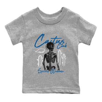 Sneaker match tees – Sneaker Tees To Match Air Jordan 1 Travis Scott Fragment Shoes – Cactus Club Kids T-Shirt Heather Grey 2