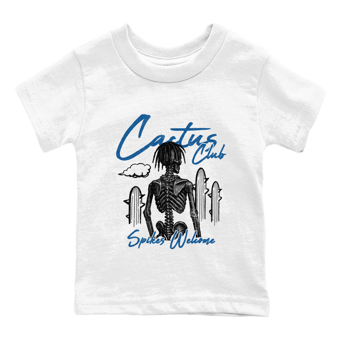 Sneaker match tees – Sneaker Tees To Match Air Jordan 1 Travis Scott Fragment Shoes – Cactus Club Kids T-Shirt White 2