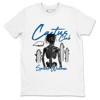 Sneaker match tees – Sneaker Tees To Match Air Jordan 1 Travis Scott Fragment Shoes – Cactus Club Tee White 2