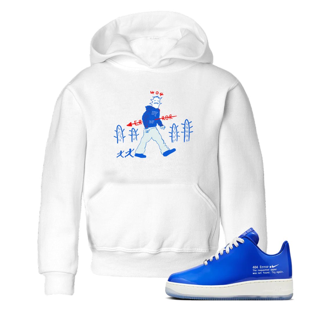 Air Force 1 404 Error shirt to match jordans Cactus Man sneaker tees Air Force 1 404 Error SNRT sneaker release tees baby toddler White 1 cotton Shirt