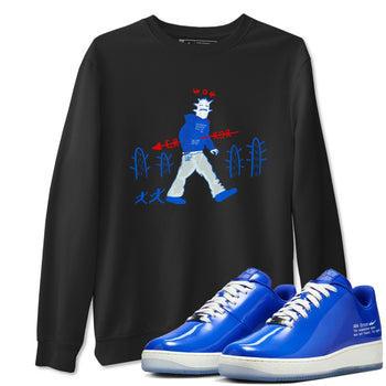 Air Force 1 404 Error shirt to match jordans Cactus Man sneaker tees Air Force 1 404 Error SNRT Sneaker Release Tees unisex cotton Black 1 crew neck shirt