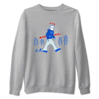 Air Force 1 404 Error shirt to match jordans Cactus Man sneaker tees Air Force 1 404 Error SNRT Sneaker Release Tees unisex cotton Heather Grey 2 crew neck shirt
