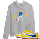 Air Jordan 1 Low x Travis Scott x Canary shirt to match jordans Cactus Man sneaker tees AJ1 Travis Scott Canary Streetwear Brand SNRT Sneaker Tees unisex cotton Heather Grey 1 crew neck shirt