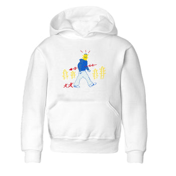 Air Jordan 1 Low x Travis Scott x Canary shirt to match jordans Cactus Man sneaker tees Air Jordan 1 Travis Scott Canary Streetwear Brand SNRT Sneaker Release Tees baby toddler White 2 cotton Shirt