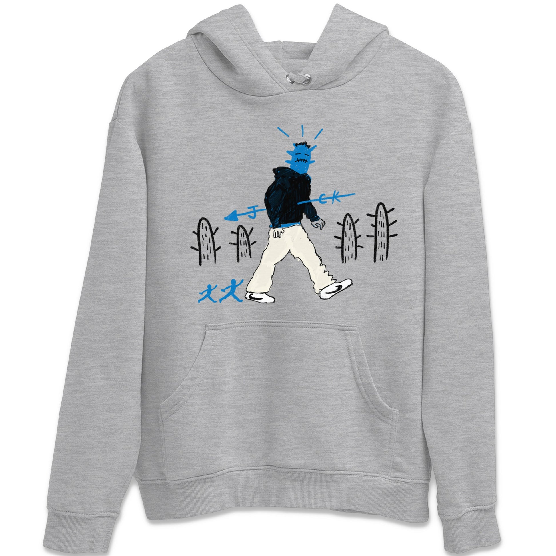 Air Jordan 1 x Travis Scott x Fragment shirt to match jordans Cactus Man sneaker tees 1s Travis Scott Fragment Streetwear Brand SNRT Sneaker Tees unisex cotton Heather Grey 2 crew neck shirt