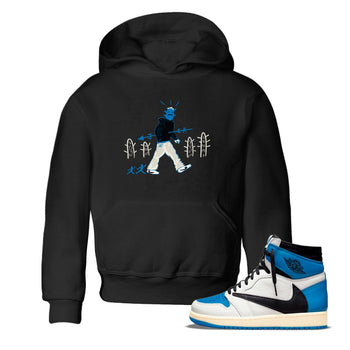 Air Jordan 1 x Travis Scott x Fragment shirt to match jordans Cactus Man sneaker tees 1s Travis Scott Fragment Streetwear Brand SNRT Sneaker Tees baby toddler Black 1 cotton Shirt