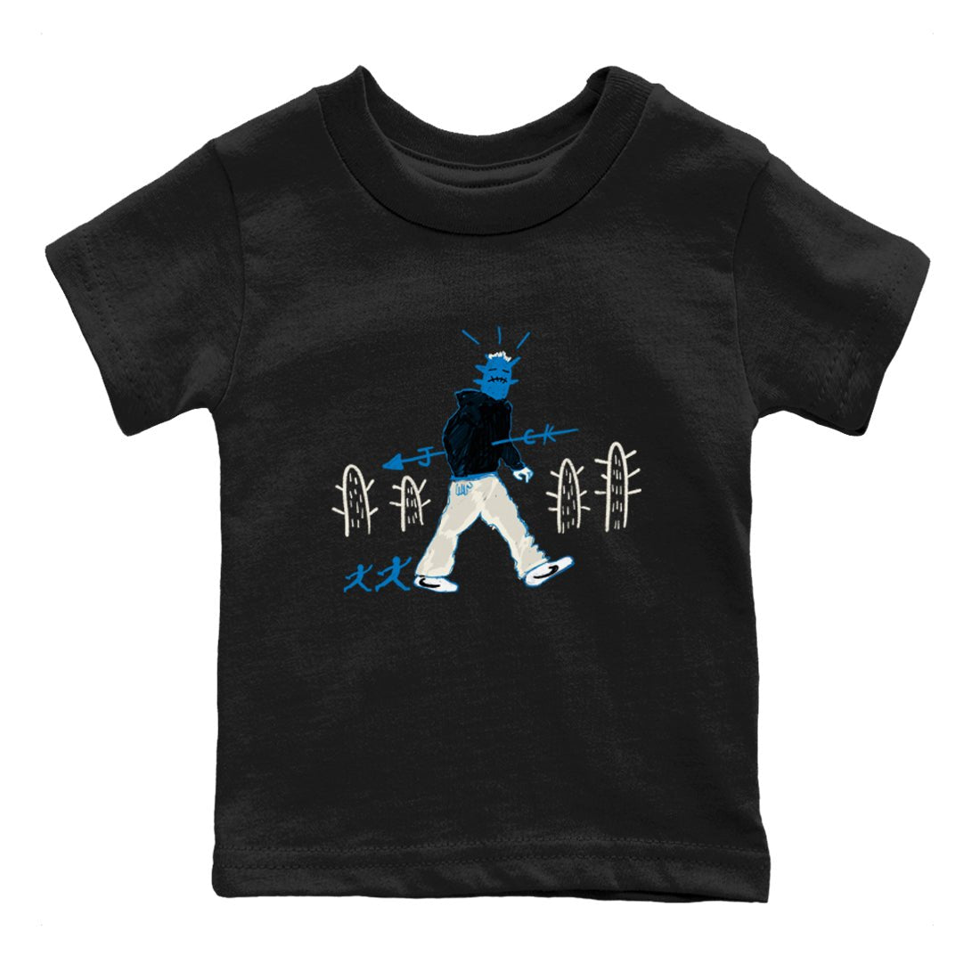 Air Jordan 1 x Travis Scott x Fragment shirt to match jordans Cactus Man sneaker tees 1s Travis Scott Fragment Streetwear Brand SNRT Sneaker Tees baby toddler Black 2 cotton Shirt