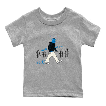 Air Jordan 1 x Travis Scott x Fragment shirt to match jordans Cactus Man sneaker tees 1s Travis Scott Fragment Streetwear Brand SNRT Sneaker Tees baby toddler Heather Grey 2 cotton Shirt