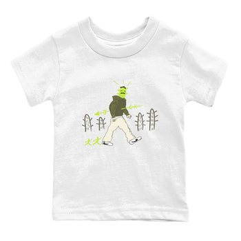 Air Jordan 1 Travis Scott Golf Olive shirt to match jordans Cactus Man sneaker tees 1s Travis Scott Golf Olive Streetwear Brand SNRT Sneaker Tees baby toddler White 2 cotton Shirt