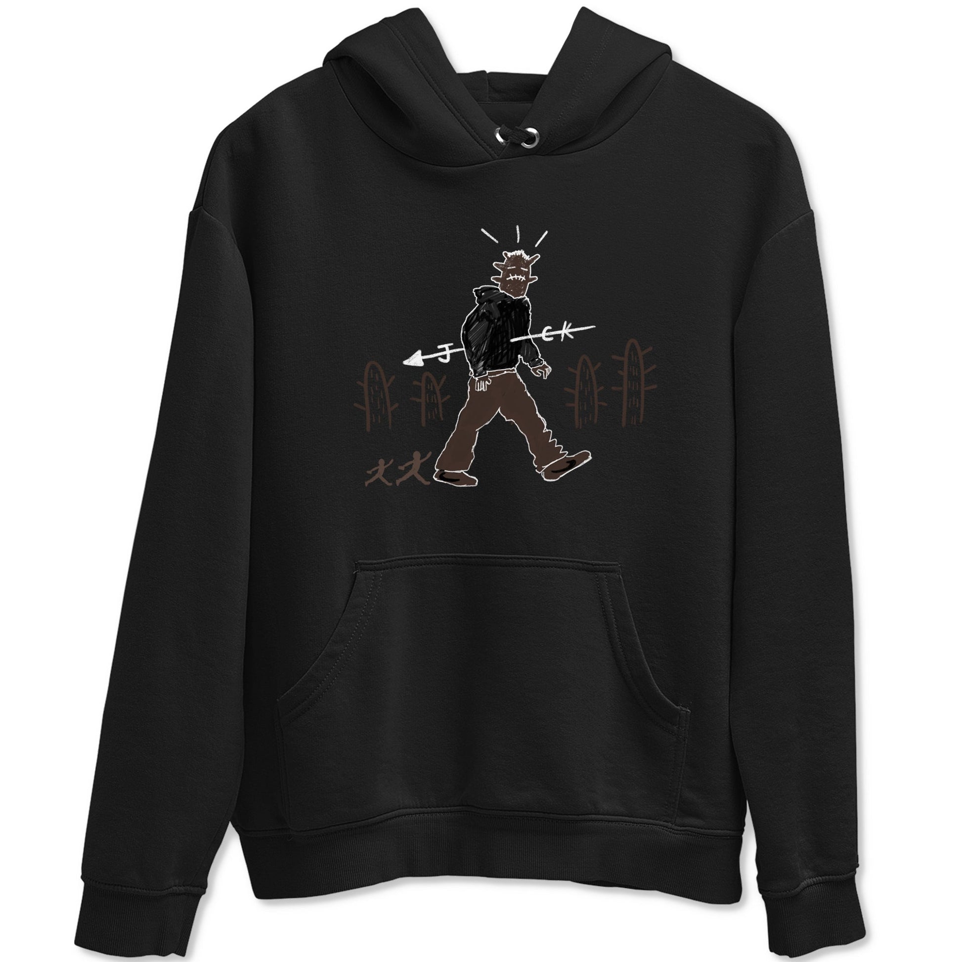 1s Travis Scott Velvet Brown shirts to match jordans Cactus Man best t shirts to wear with jordans Travis Scott x Air Jordan 1 Low OG Velvet Brown match shoes to clothes SNRT Sneaker Tees unisex cotton Black 2 shirts