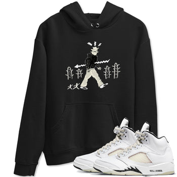 AJ5 Sail shirt to match jordans Cactus Man sneaker tees Air Jordan 5 Sail SNRT Sneaker Release Tees unisex cotton Black 1 crew neck shirt