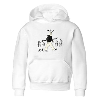 AJ5 Sail shirt to match jordans Cactus Man sneaker tees Air Jordan 5 Sail SNRT sneaker release tees baby toddler White 2 cotton Shirt