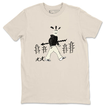 AJ5 Sail shirt to match jordans Cactus Man sneaker tees Air Jordan 5 Sail SNRT Sneaker Release Tees unisex cotton Natural 2 crew neck shirt