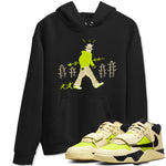 Cactus Man sneaker match t-shirt styled to complete your fit with the Jordan Jumpman Jack Travis Scott Bright Cactus sneakers, shown in Black 1.