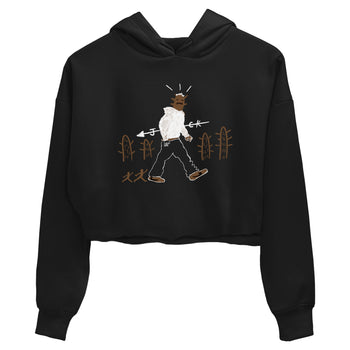 Jordan Jumpman Jack Travis Scott Dark Mocha shirts to match jordans Cactus Man sneaker match tees Jordan Jumpman Jack Travis Scott Dark Mocha match shoes to clothes SNRT Sneaker Tees unisex cotton Black 2 crop tee