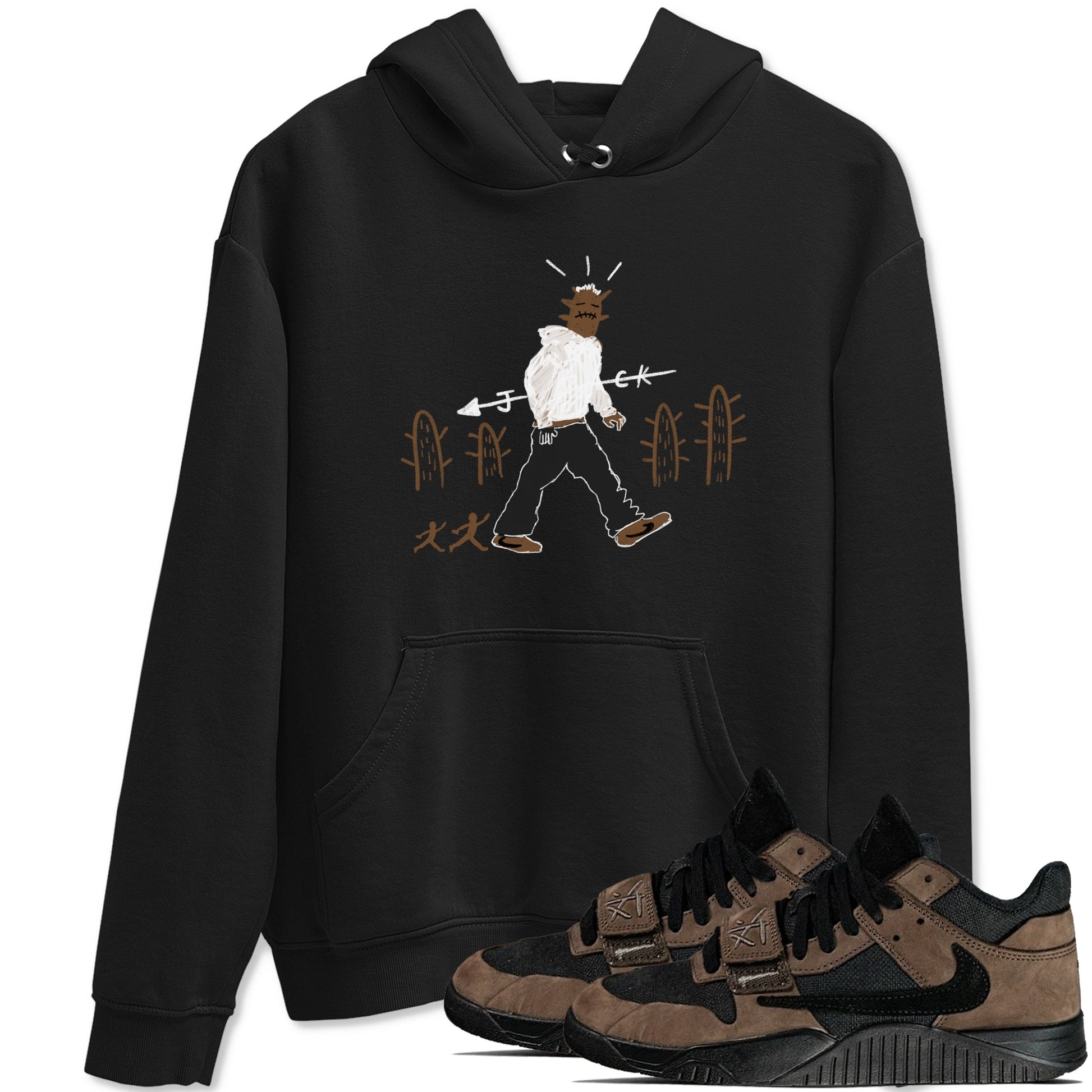 Jordan Jumpman Jack Travis Scott Dark Mocha shirts to match jordans Cactus Man sneaker match tees Jordan Jumpman Jack Travis Scott Dark Mocha match shoes to clothes SNRT Sneaker Tees unisex cotton Black 1 shirts