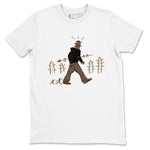 Jordan Jumpman Jack Travis Scott Dark Mocha shirts to match jordans Cactus Man sneaker match tees Jordan Jumpman Jack Travis Scott Dark Mocha match shoes to clothes SNRT Sneaker Tees unisex cotton White 2 shirts