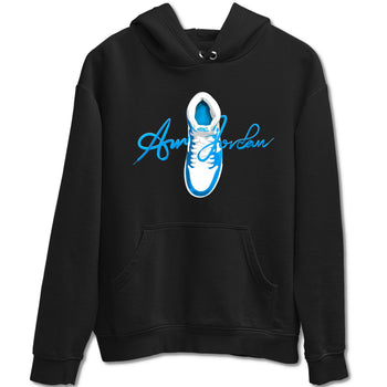 1s High OG UNC Reimagined shirts to match jordans Caligraphy Shoe Lace graphic tees Air Jordan 1 UNC Reimagined match shoes to clothes SNRT Sneaker Tees unisex cotton Black 2 shirts