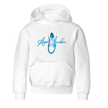 1s High OG UNC Reimagined shirts to match jordans Caligraphy Shoe Lace graphic tees Air Jordan 1 UNC Reimagined match shoes to clothes SNRT Sneaker Tees Youth Baby White 2 tee