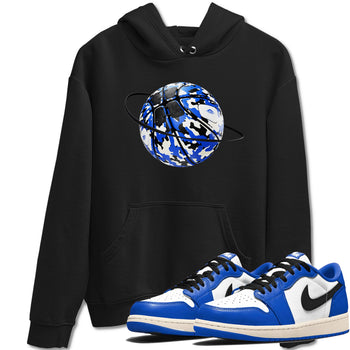 AJ1 Game Royal shirt to match jordans Camo Basketball Planet sneaker tees Air Jordan 1 Game Royal SNRT Sneaker Release Tees unisex cotton Black 1 crew neck shirt