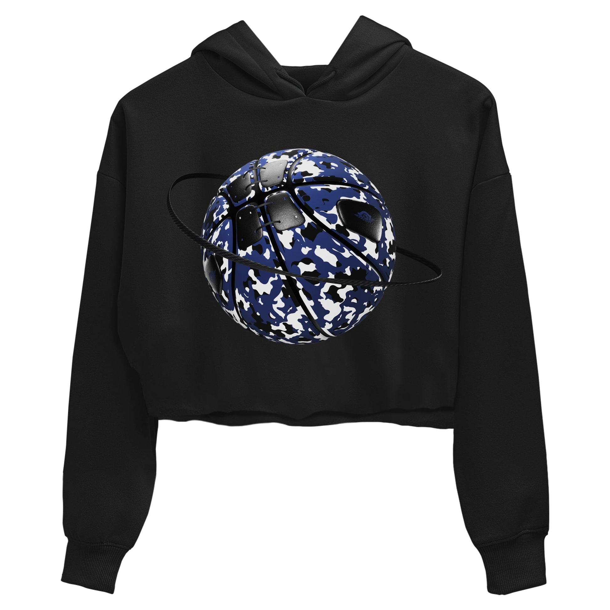 1s Midnight Navy shirts to match jordans Camo Basketball Planet sneaker match tees Air Jordan 1 Midnight Navy match shoes to clothes SNRT Sneaker Tees unisex cotton Black 2 crop tee