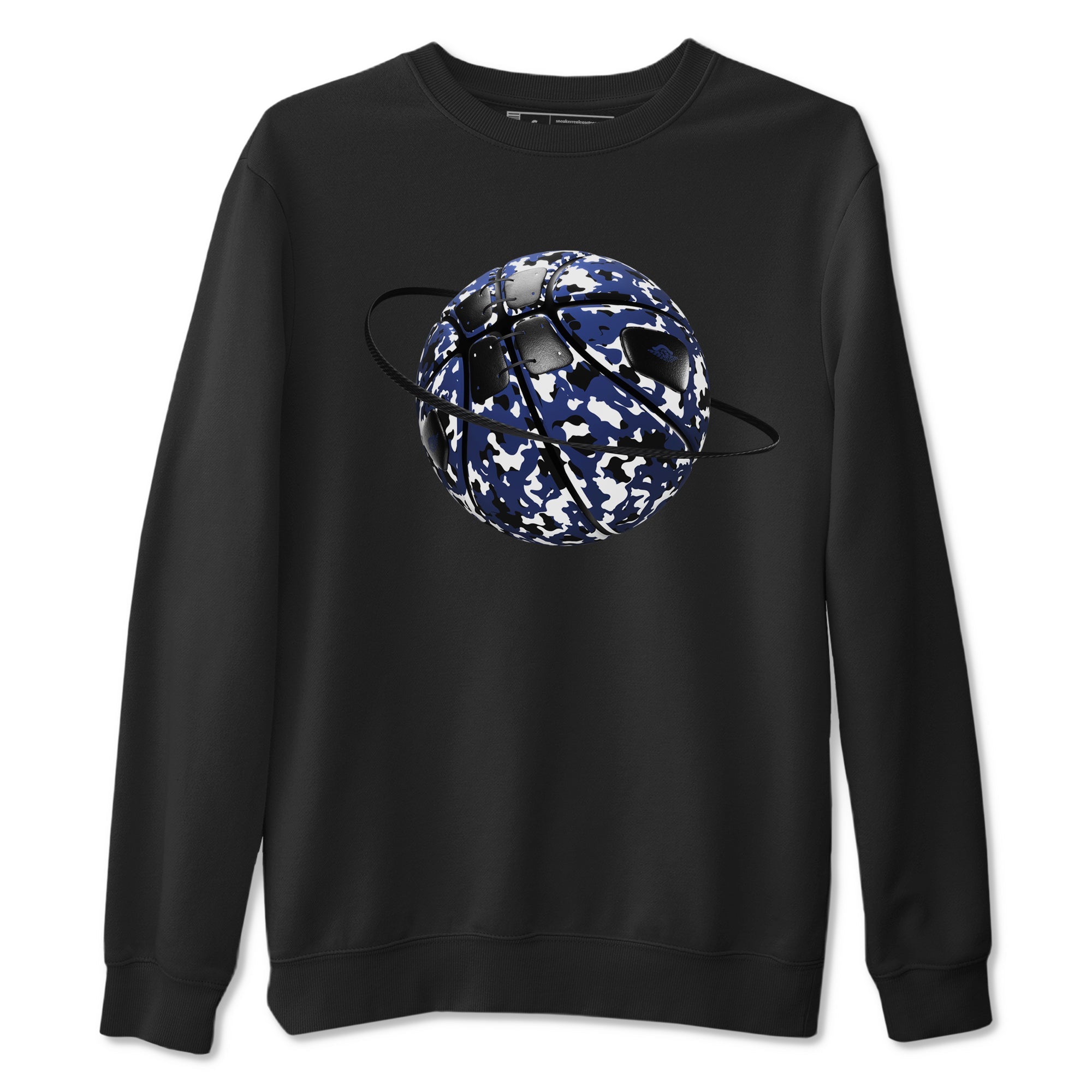 1s Midnight Navy shirts to match jordans Camo Basketball Planet sneaker match tees Air Jordan 1 Midnight Navy match shoes to clothes SNRT Sneaker Tees unisex cotton Black 2 shirts