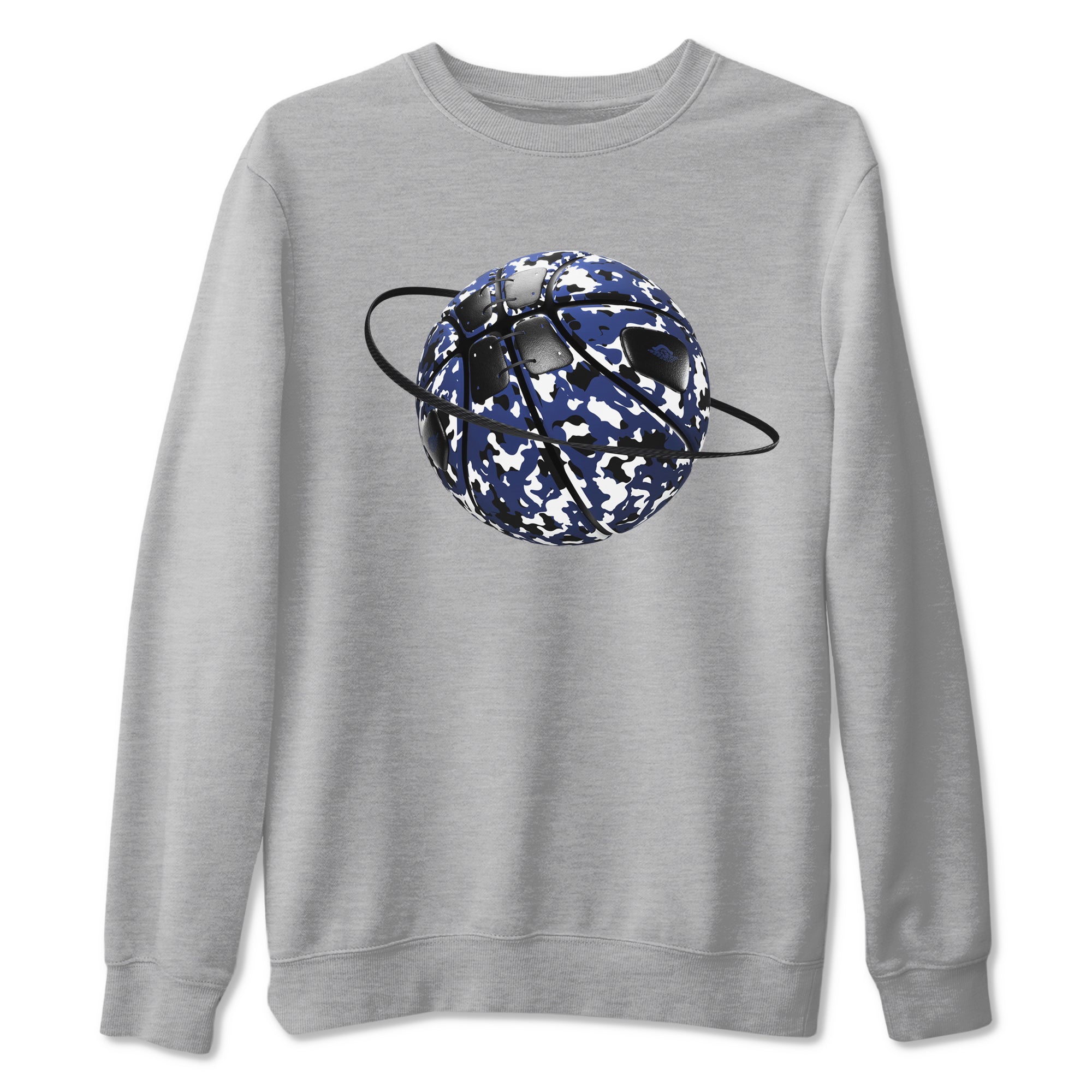 1s Midnight Navy shirts to match jordans Camo Basketball Planet sneaker match tees Air Jordan 1 Midnight Navy match shoes to clothes SNRT Sneaker Tees unisex cotton Heather Grey 2 shirts